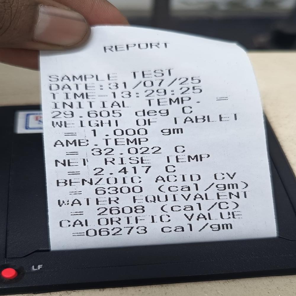 Automatic Bo-mb Calorimeter