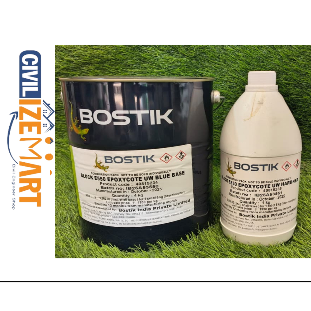 BOSTIK BLOCK E550 EPOXYCOTE UW BLU (5KG)