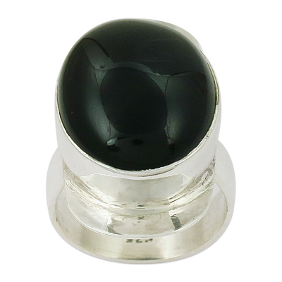 काला गोमेद रत्न डिजाइनर आभूषण