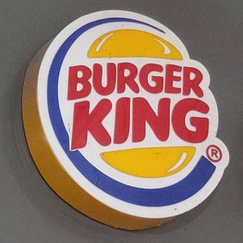 Acrylic Burger King Logo