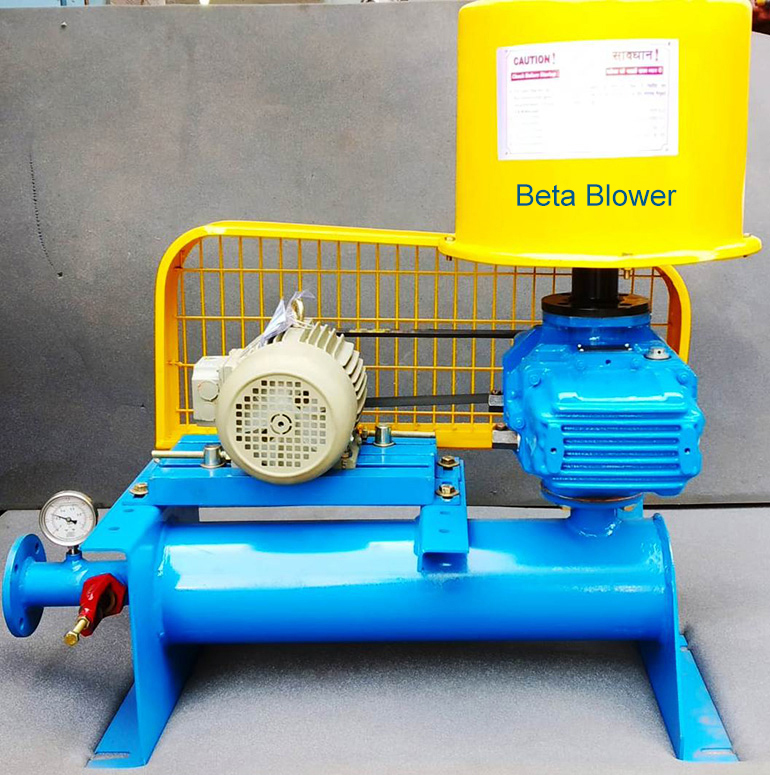 Twin Lobe Rotary Compressor - Application: Sewage