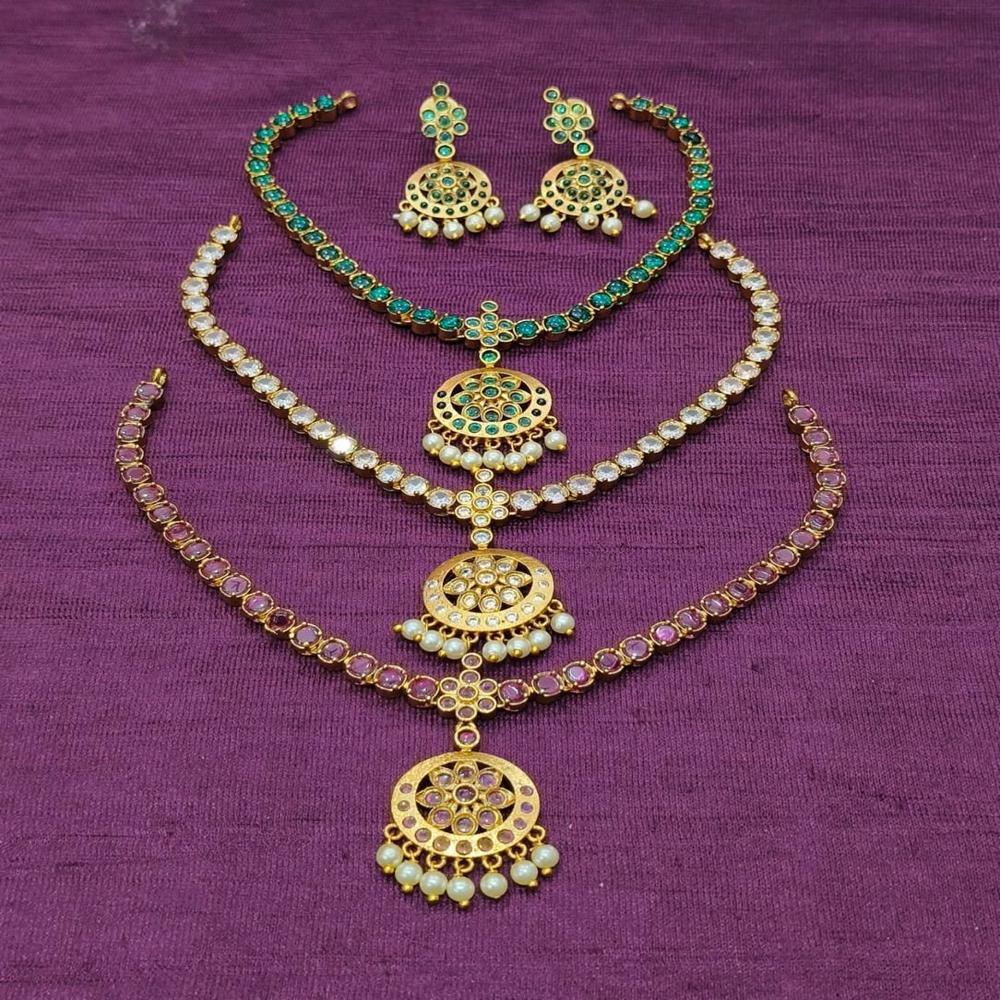 Swarna Chakra Ratna Necklace Set