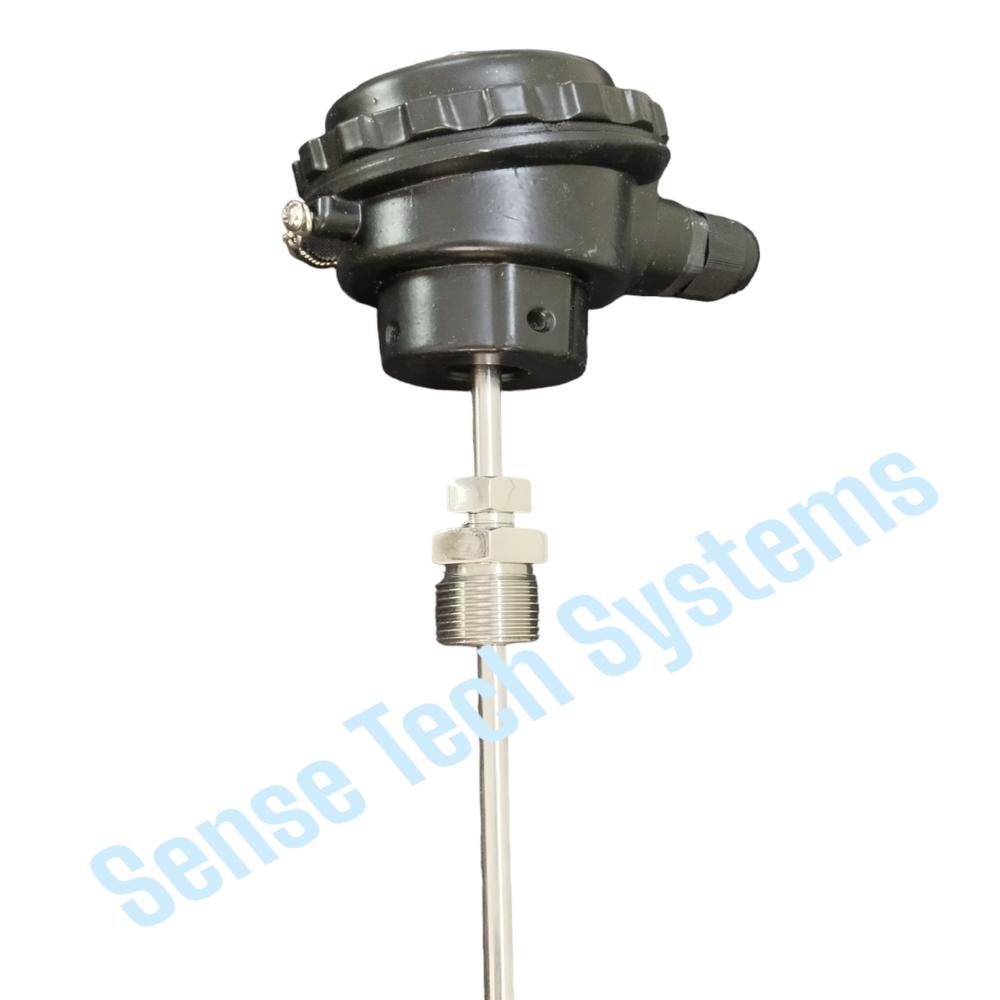 Weatherproof Head Type PT100 Sensor For Water and Oil Tank