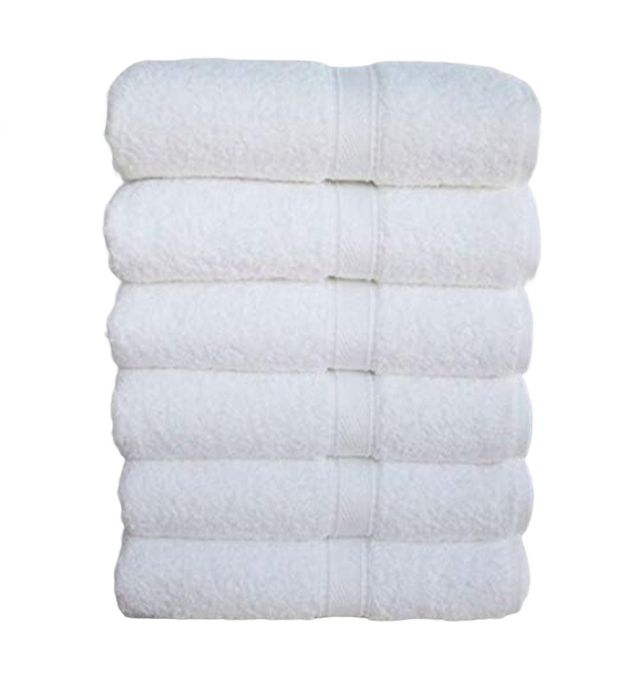 White Cotton Terry Towel