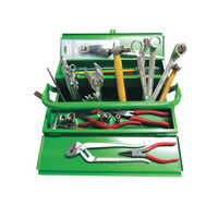 1111 54 Pcs Mechanic Tool Kit - Color: Multi Color