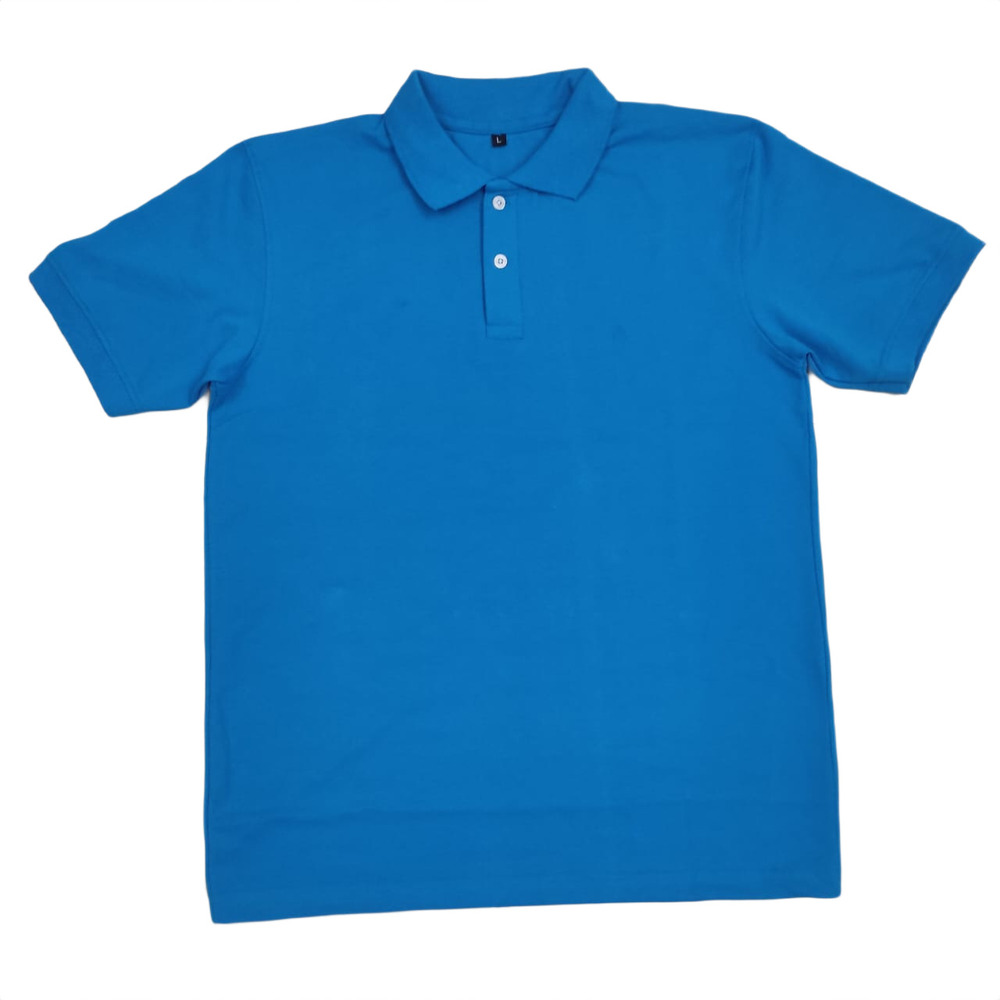 Mens Blue Collar T-Shirt