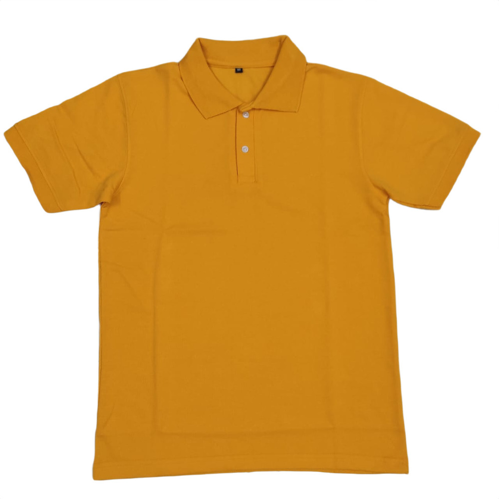 Mens Yellow Collar T-Shirt