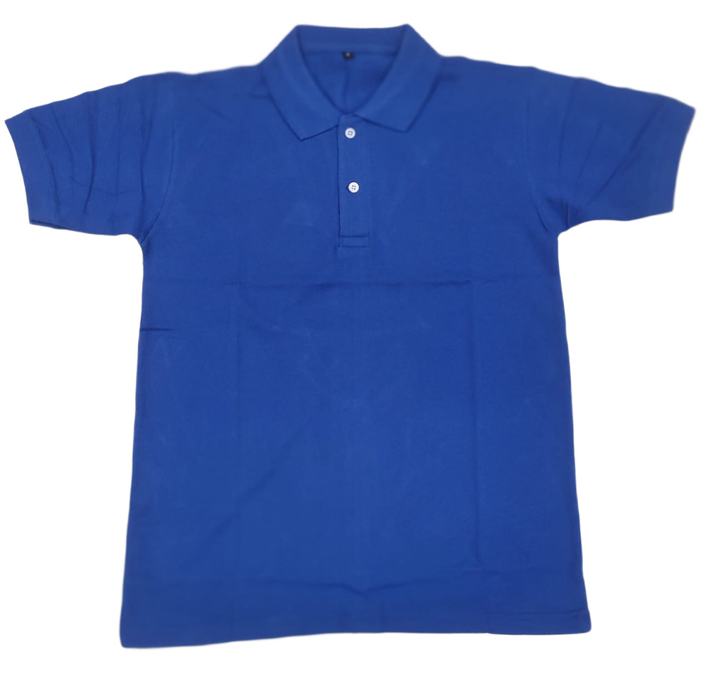 Mens Blue Collar T-Shirt