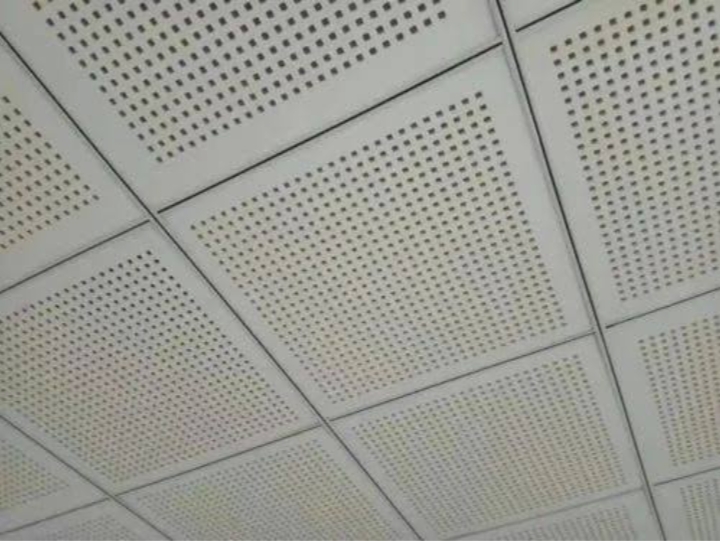 Cement Fiber False Ceiling Tiles - Color: Whites