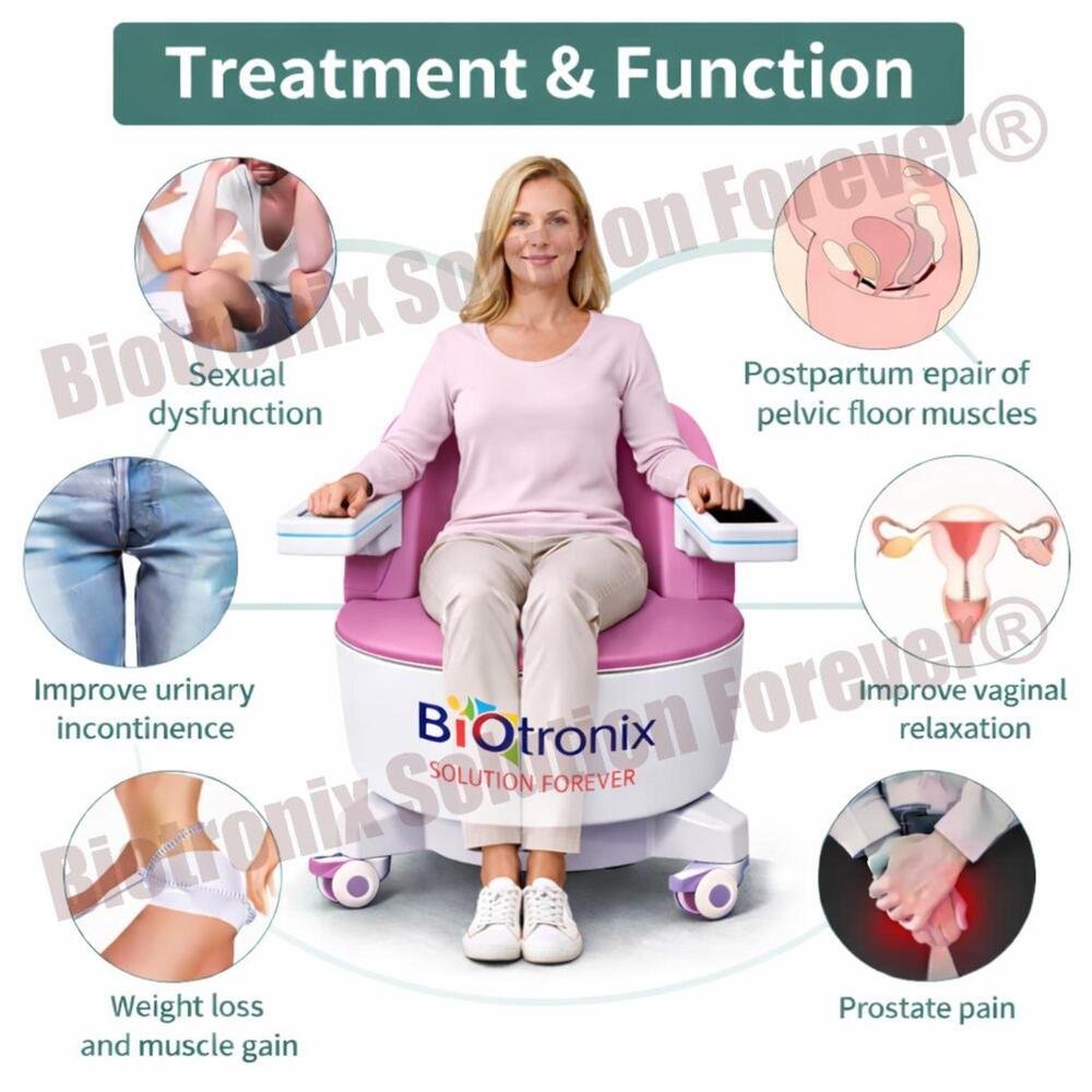 Advanced Pelvic Floor Muscle Rehab Chair for Hospital Physiotherapy