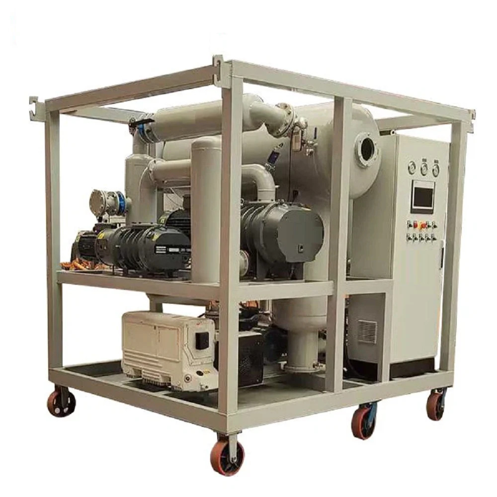 High Vacuum Transformer Oil Filtration Plant