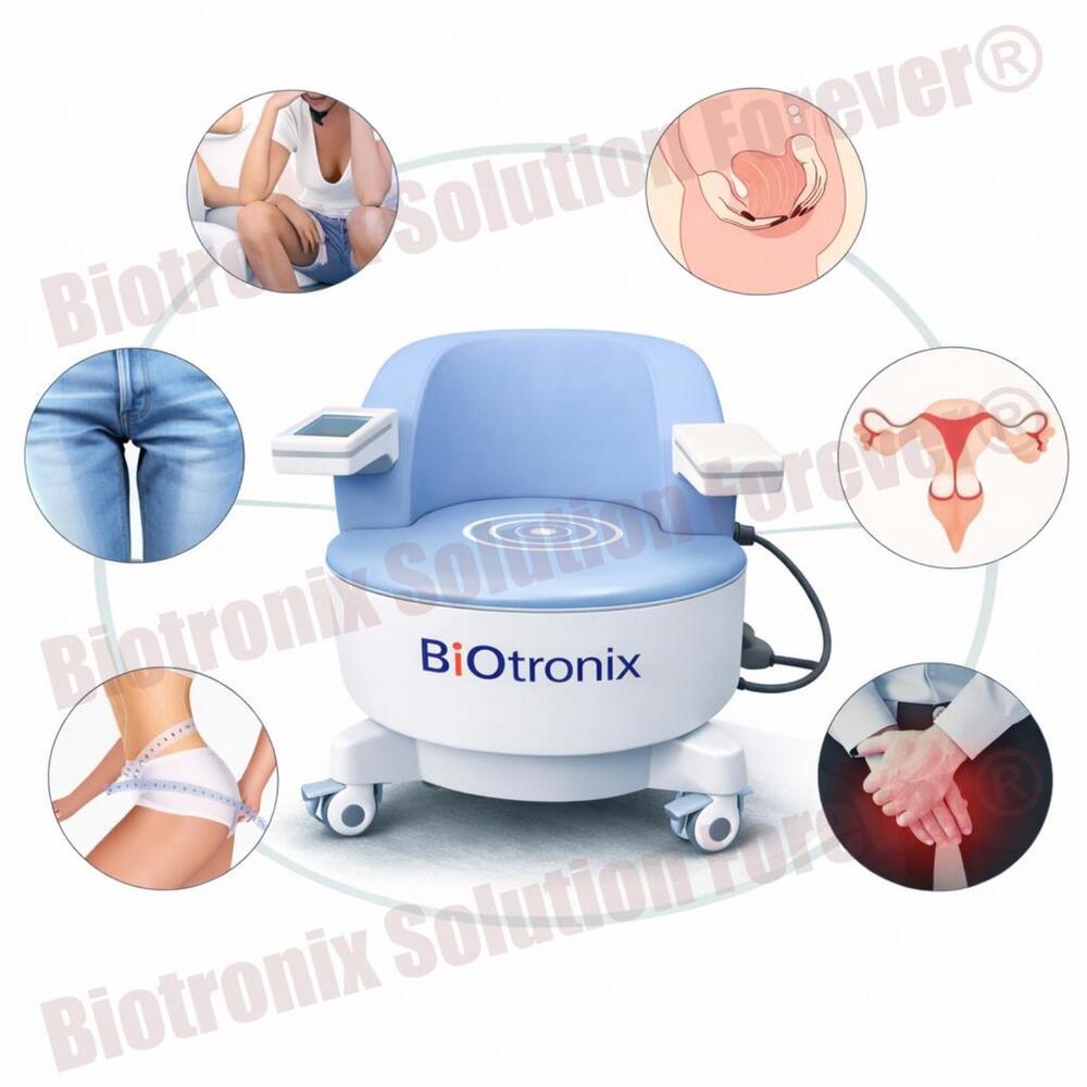 Non-Invasive Pelvic Floor Muscle Strengthening Chair for Clinical Use