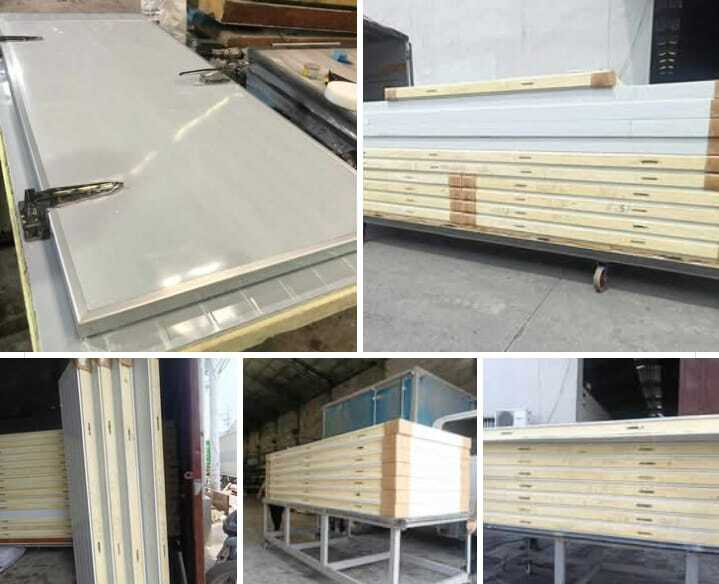 Cold Storage Puf Panel 60mm - Color: White