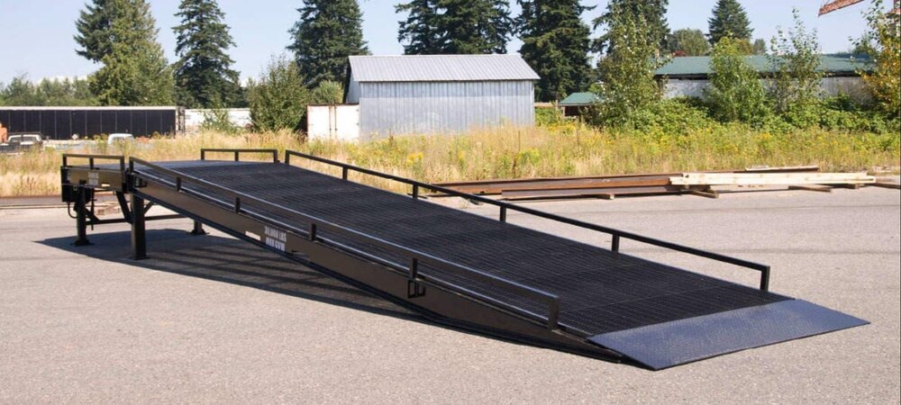 Mobile Dock Ramp - Color: Grey