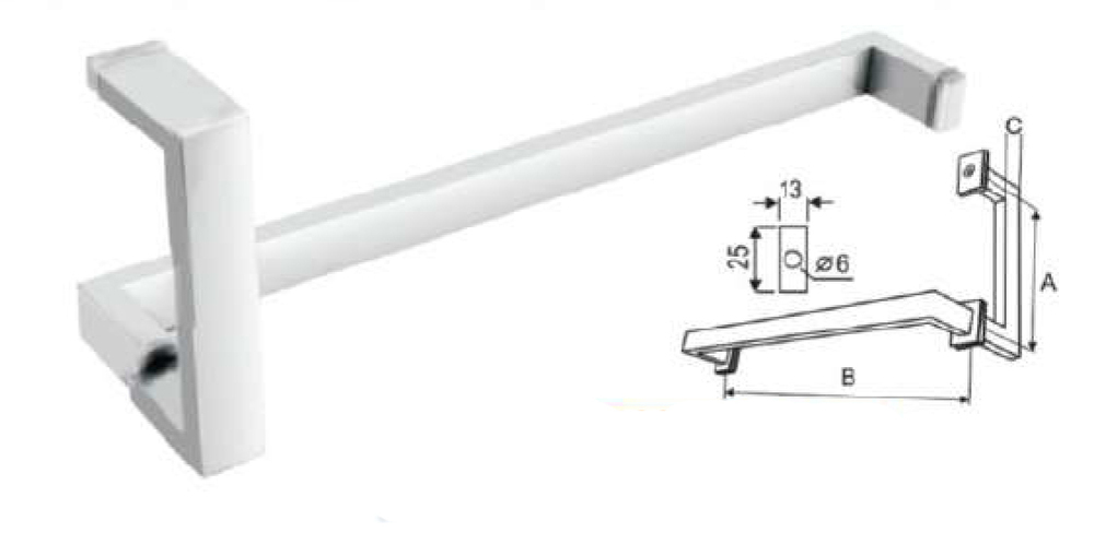 DDH-TB-02 Shower Handle