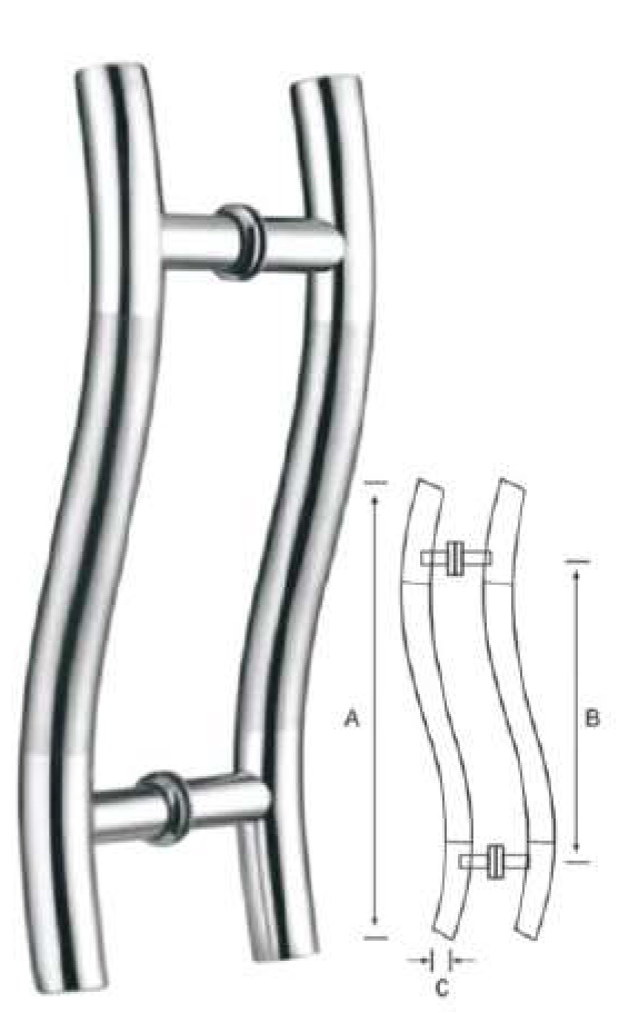 DDH-77 दरवाज़ा हैंडल