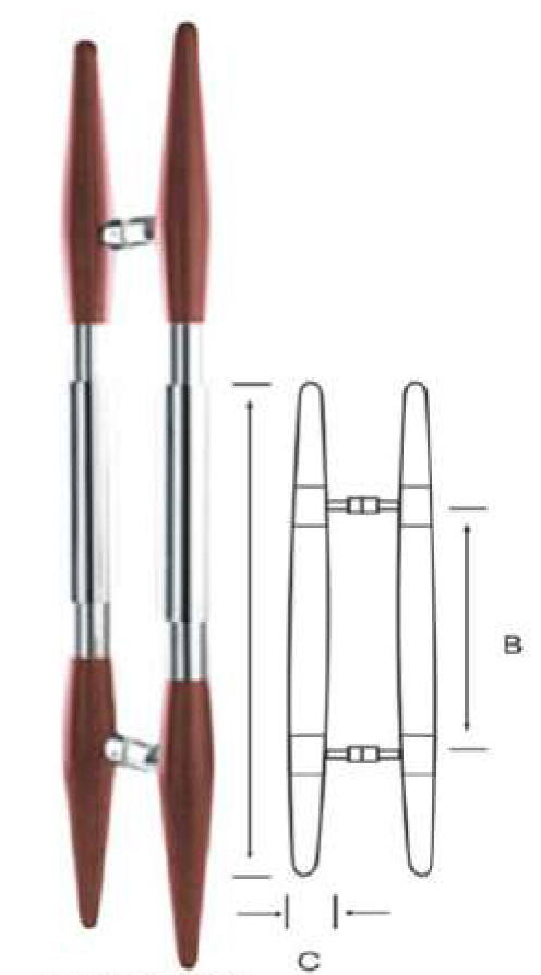 DDH-WSS-33 दरवाज़े का हैंडल
