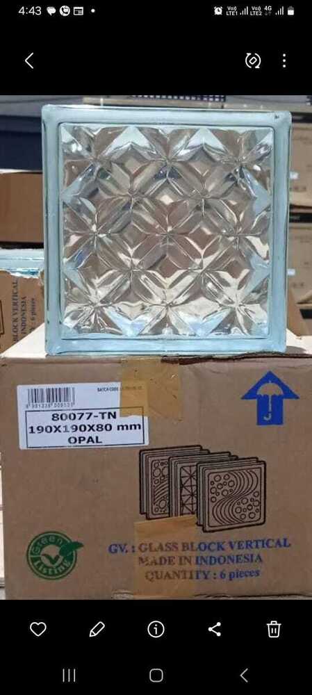 Glass Blocks - Color: Transparent