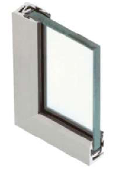 DGPL-1 Interlocking Aluminium Glazing Profile