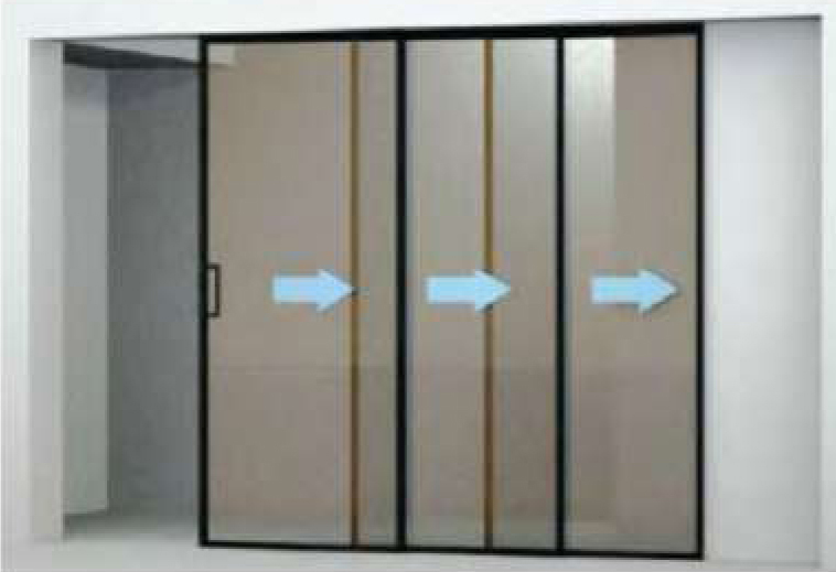 DPSS-100 Soft Close Telescopic Sliding System