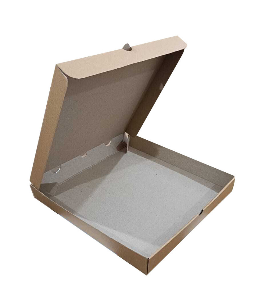 Single Wall 3 Ply Corrugated Kraft Box for Pizza Packaging
