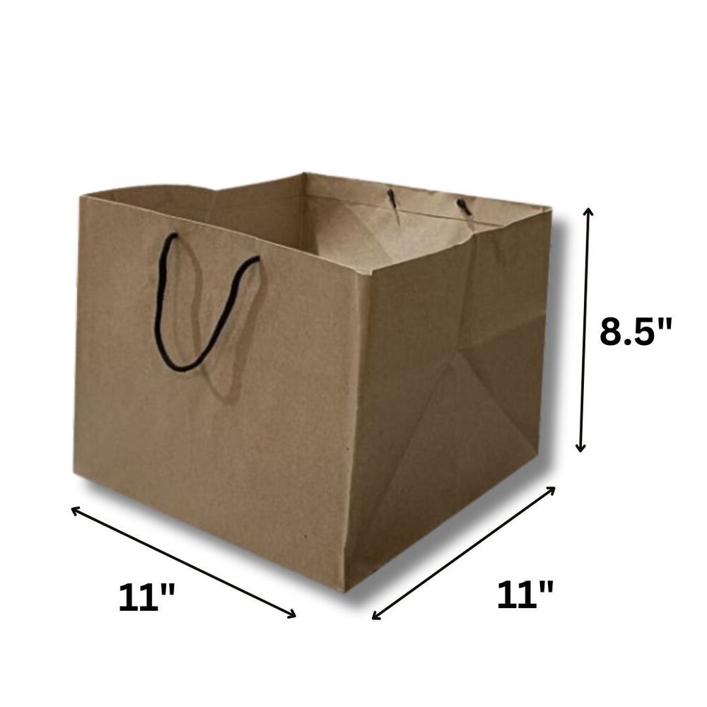 Brown Paper Bag For 1 Kg Cakes