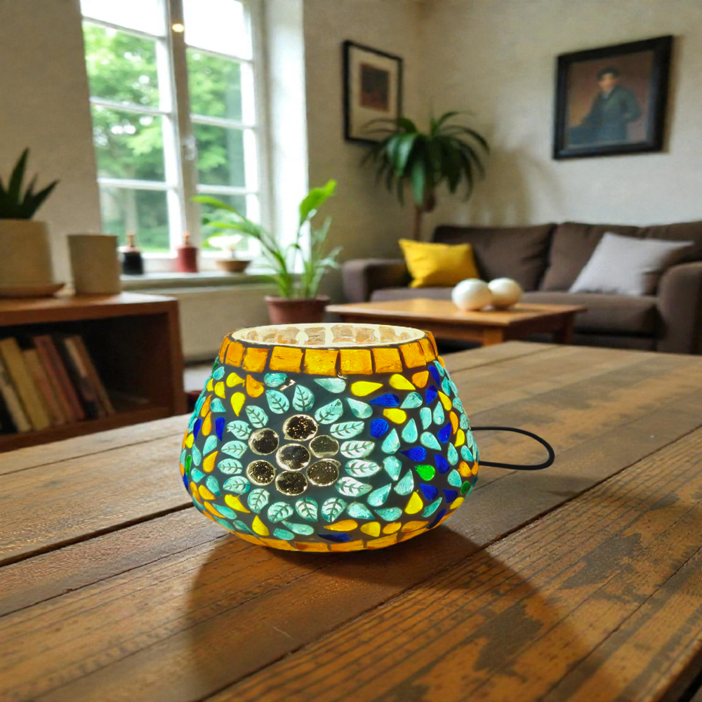 Rolly Polly Lamp | Glass Bowl Lamp