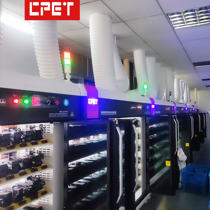 Customizable Burn-In Test Cabinet with 380V Three-Phase Power and RS485 Communication for Inverter Aging Testing