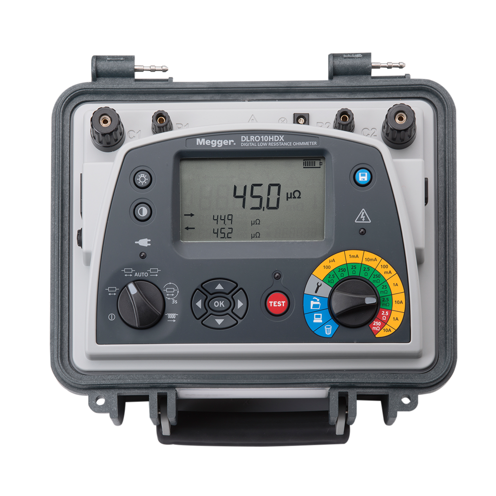 DLRO10HDX Low Resistance Ohmmeter