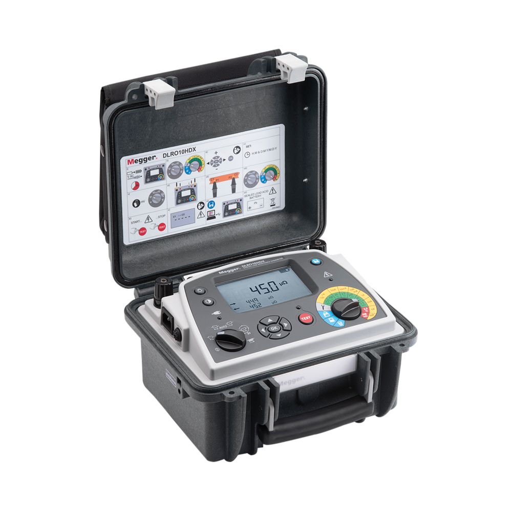 DLRO10HDX Low Resistance Ohmmeter