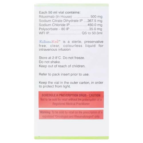 Rituxirel 500 mg Injection