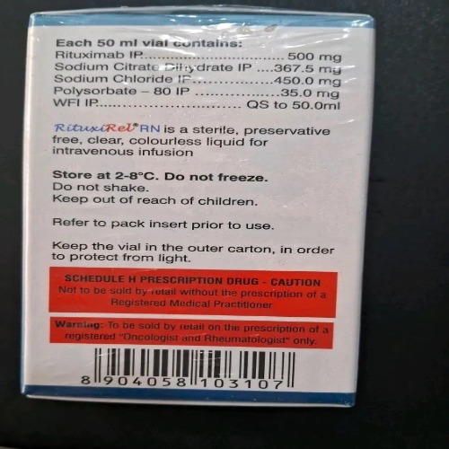Rituxirel RN 500 mg Injection