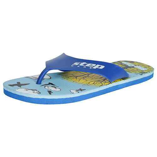 2555 LIGHTBL Gents Hawai Slippers