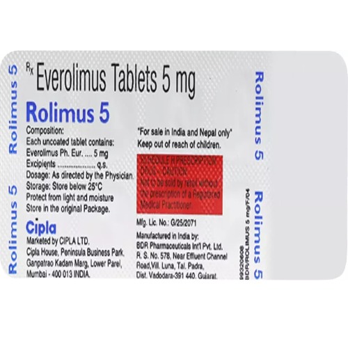 Rolimus 5 Mg Tablet - Recommended For: Doctor