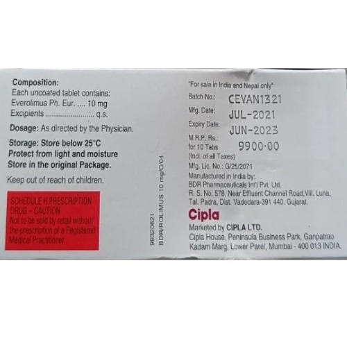 Rolimus 10 Mg Tablet - Recommended For: Doctor