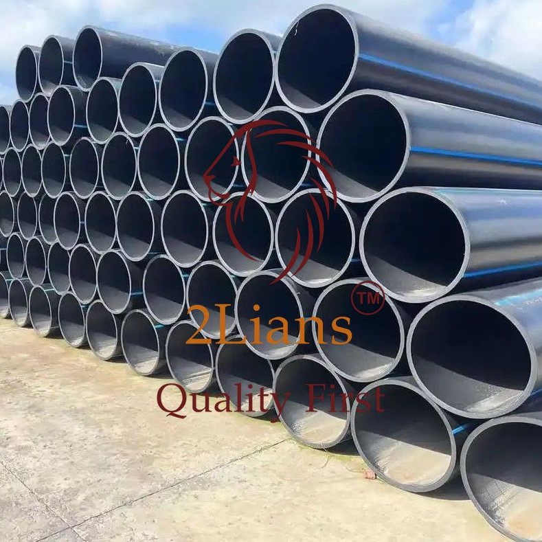 HDPE PE100 Recycled pellets Black