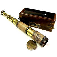 Antique Telescope - Color: Golden