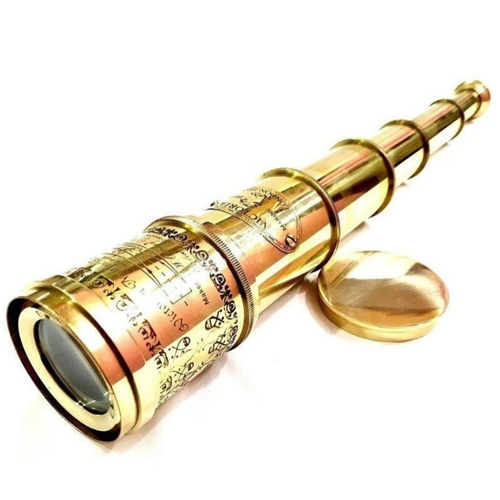 Antique Telescope - Color: Golden