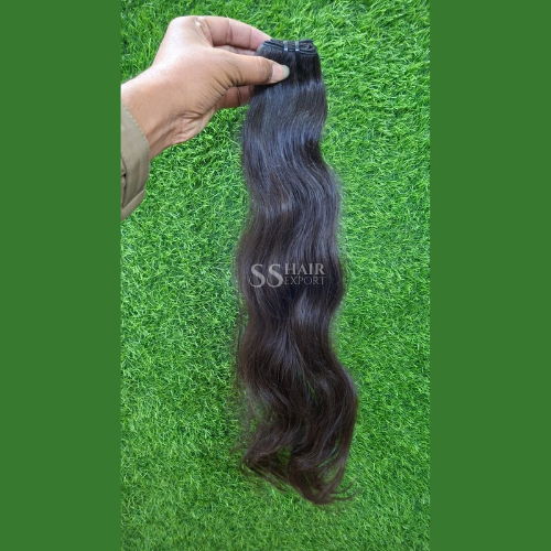 Sewn In Weft Extensions Human Hair Weaves Bundles 22inch 100gm hair salon
