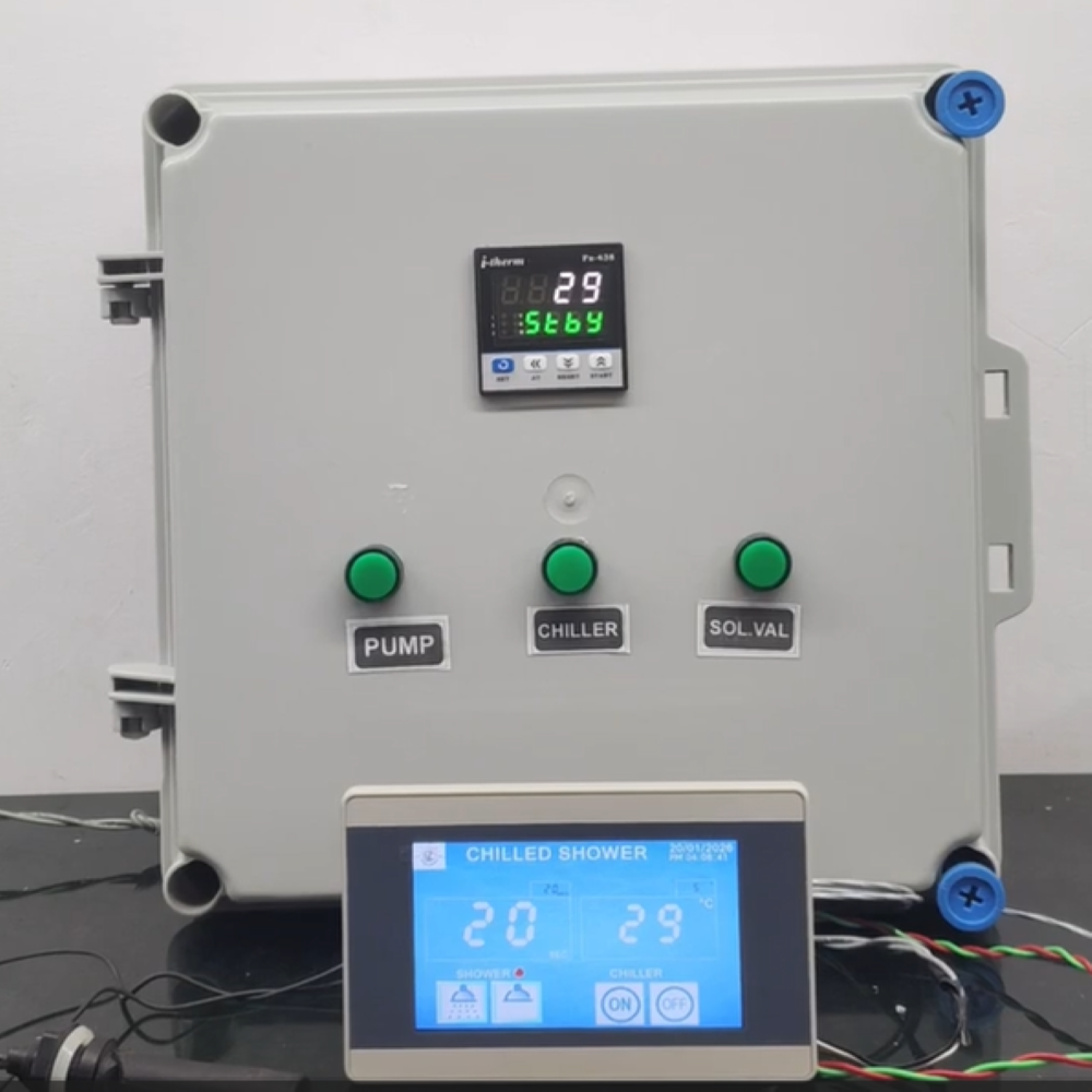 Hmi Based Chilled Shower Control Panel