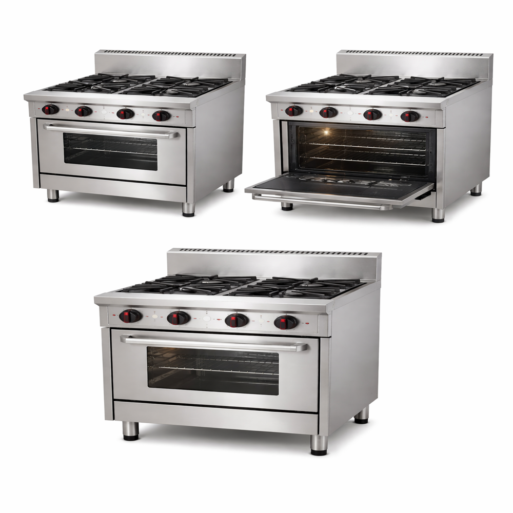 Four Burner Range With Oven