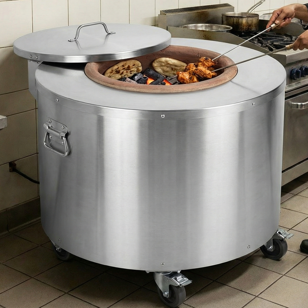 SS Round Tandoor