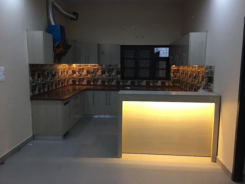 Pre Laminated UV Kitchen