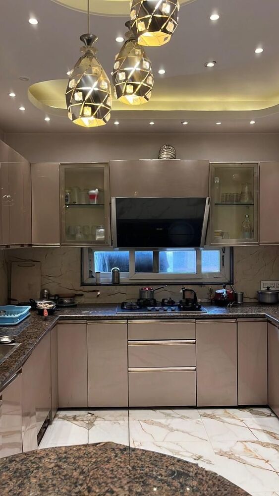 Pre Laminated Acrylic Kitchen