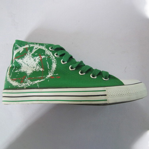 Canvas Shoes - Color: Green