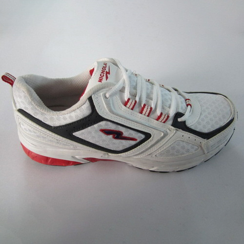 Mens  White Running Shoes - Design: Fancy