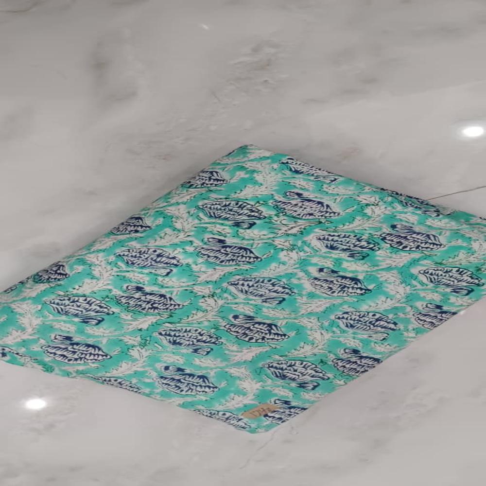 Beautiful Hand Block Printed Cotton Fabric - Application: Camric