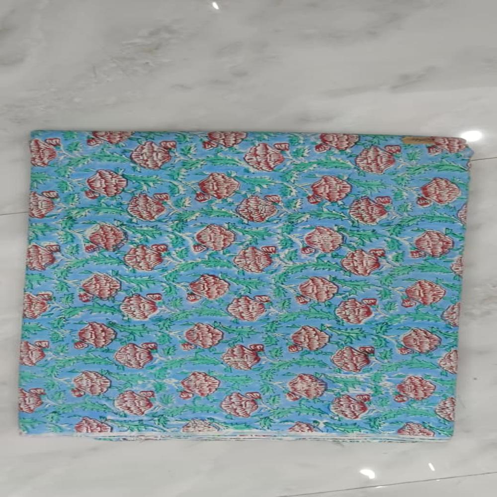 Beautiful Hand Block Printed cotton Fabric