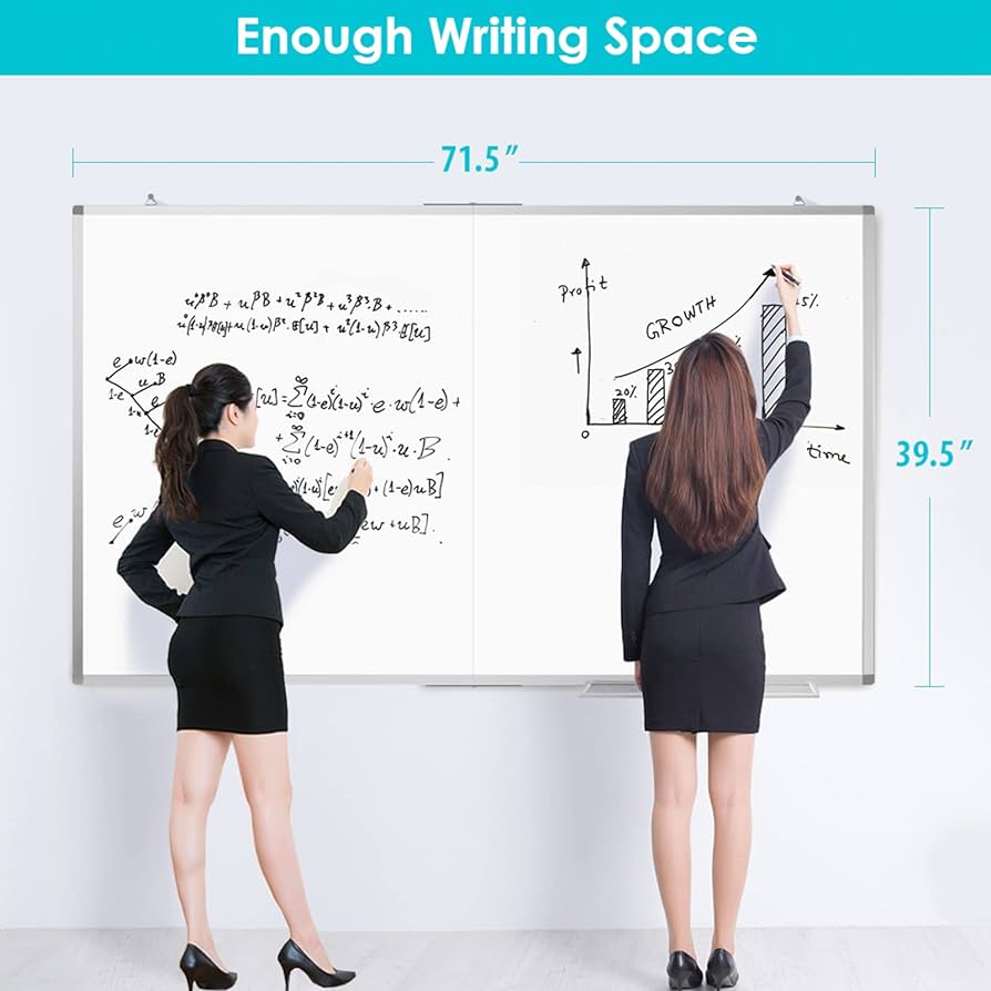 Non-Magnetic Whiteboard For Collage