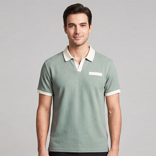 Mens Light Green T-Shirt